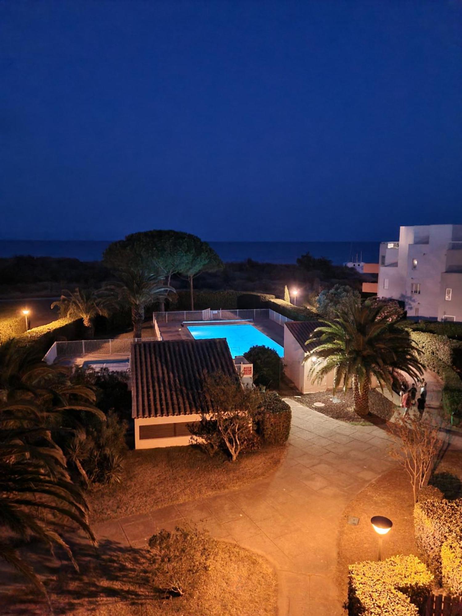 Magnifique Vue Mer Pour Ce T2 Avec Piscine Saint-Cyprien  Bagian luar foto